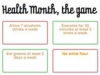 Health Month game image